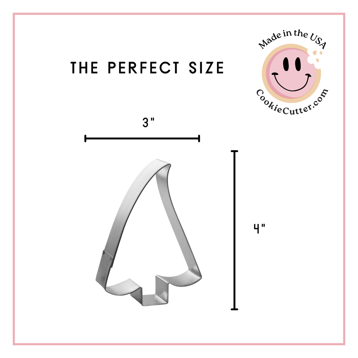 Woodland Tree Cookie Cutter 4 in B1546