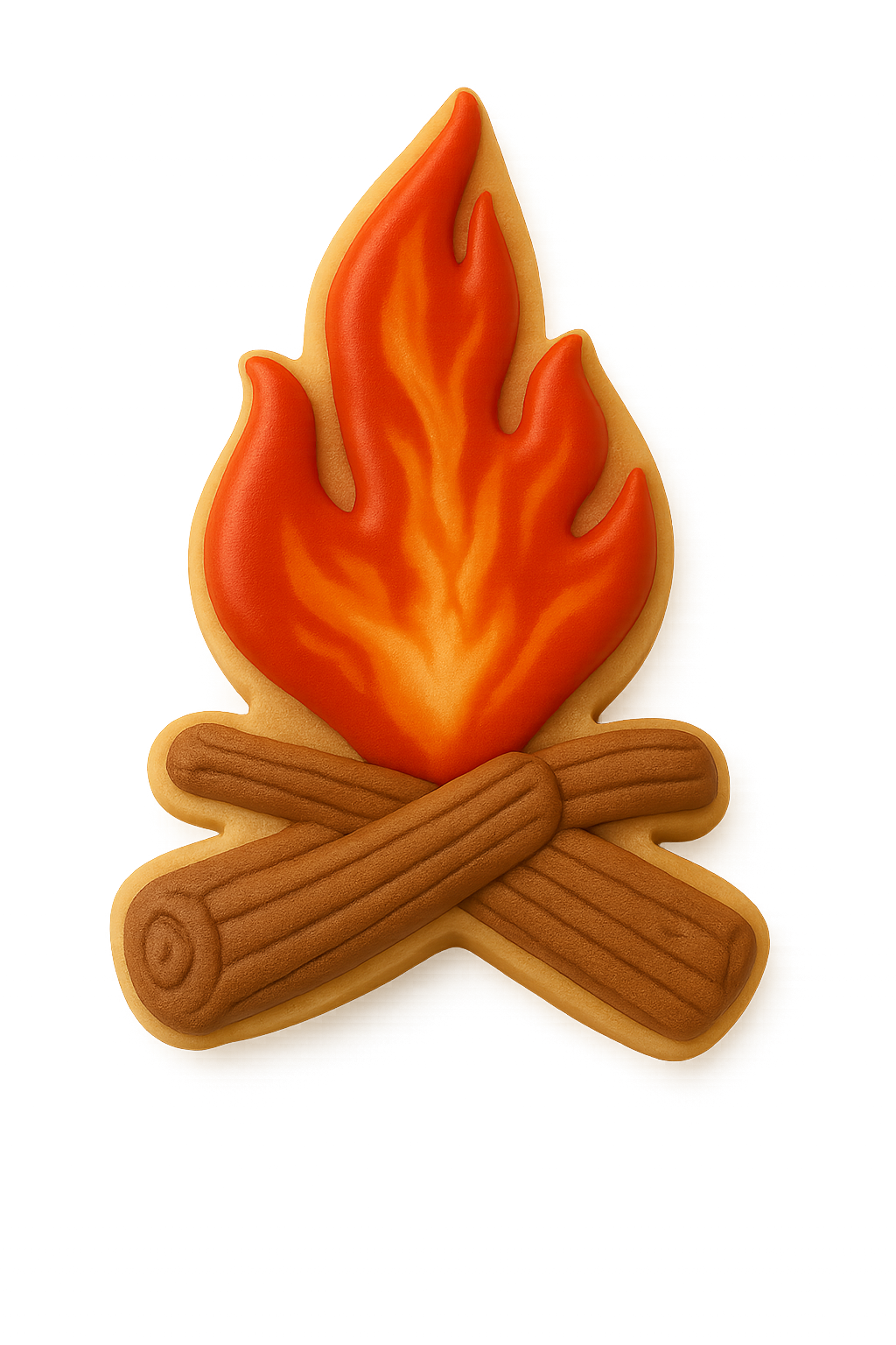Campfire Cookie Cutter 4 in B1568