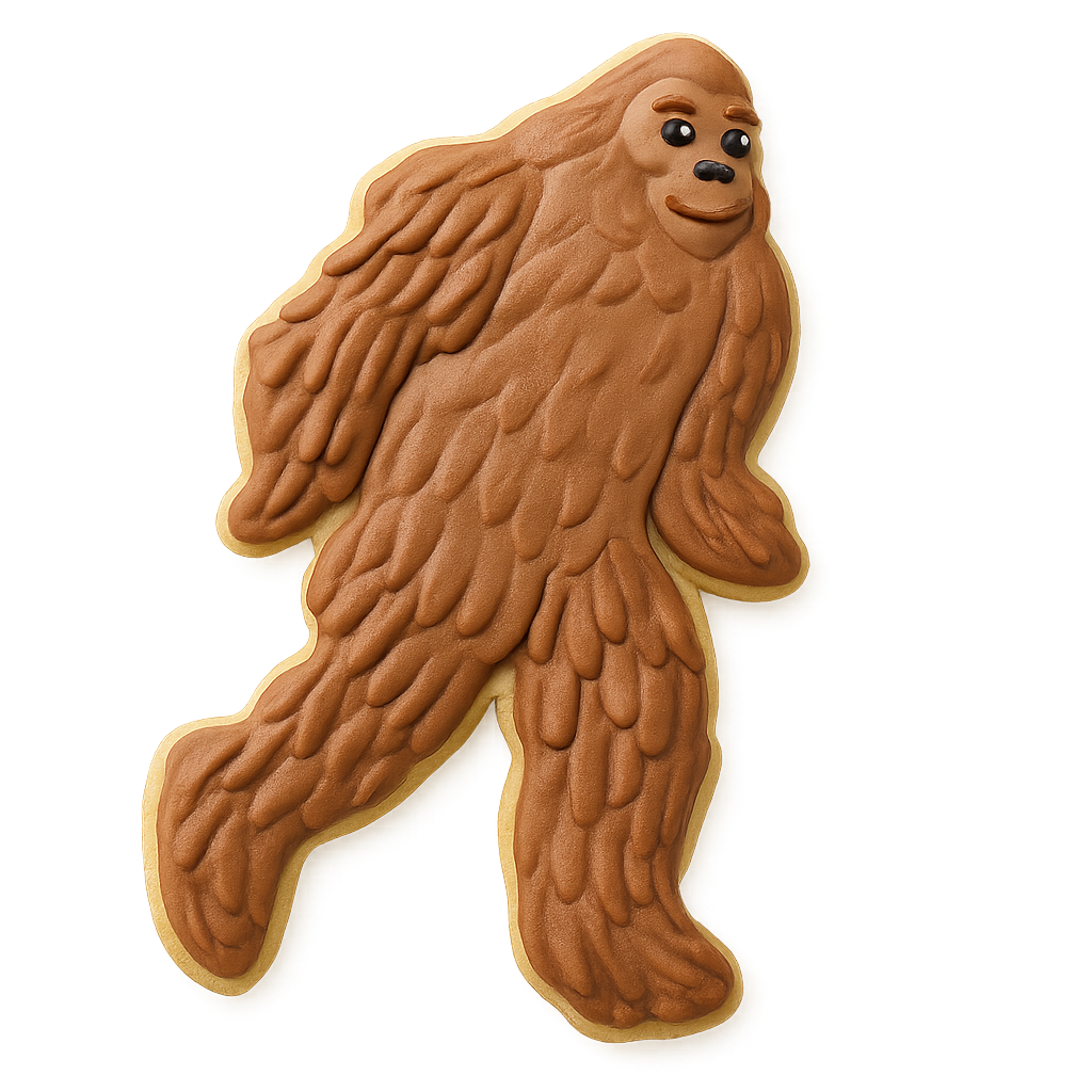 Bigfoot Big Foot Sasquatch Cookie Cutter 4.6 in B1571