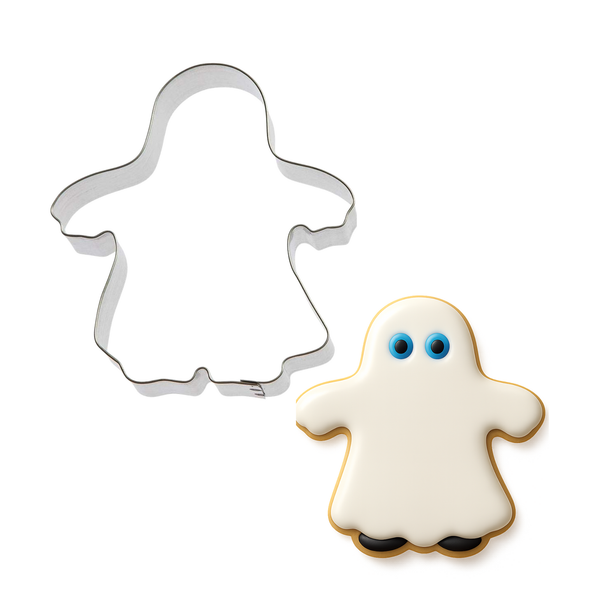 Trick Or Treat Cookie Cutter 6 Pc Set HS0432 - Foose Cookie Cutters - USA Tin Plate Steel