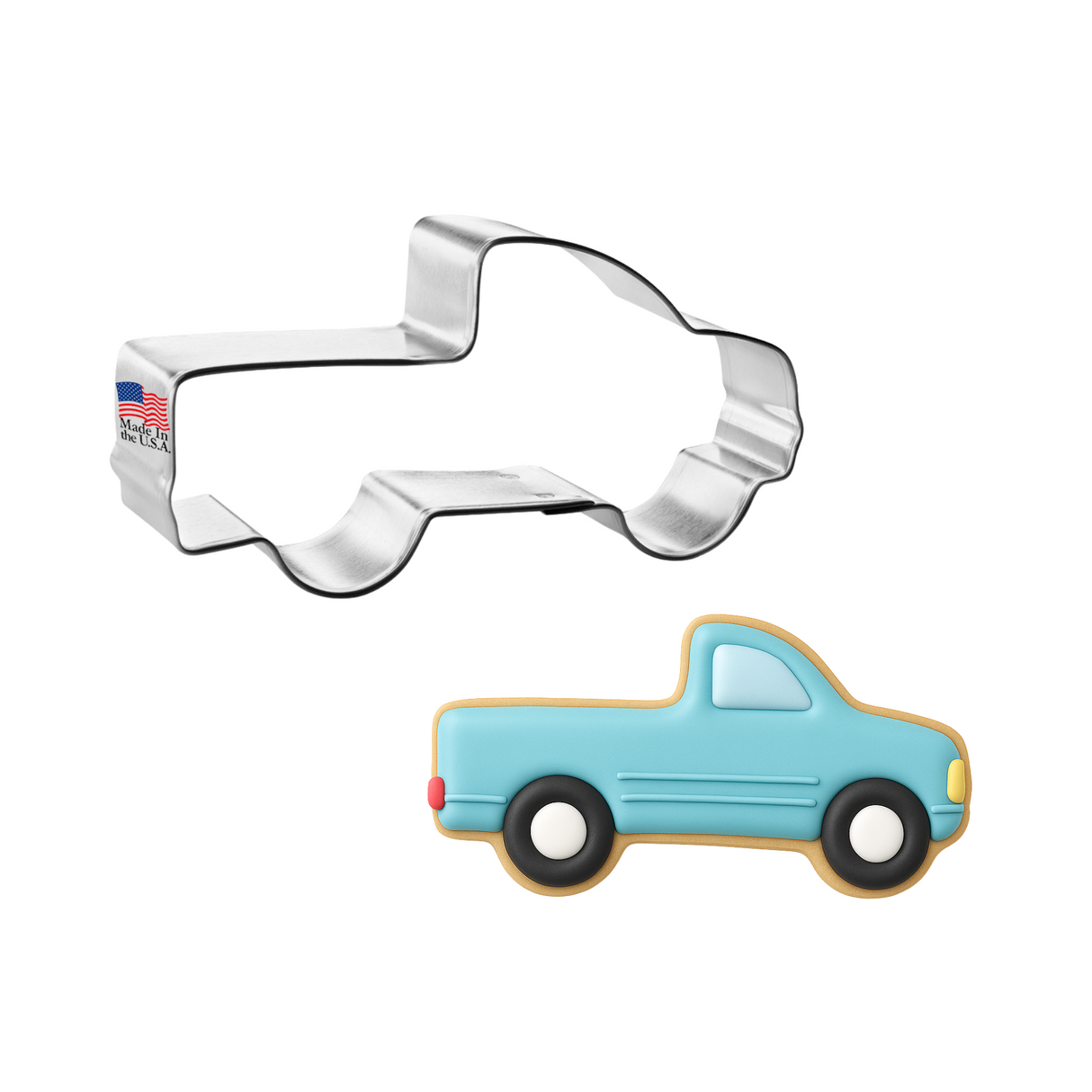 Pick Up Truck Cookie Cutter 4 in B1649