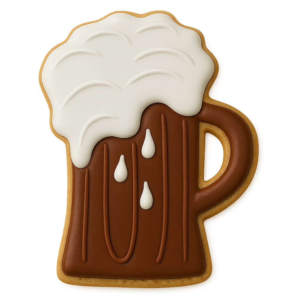Beer Mug Cookie Cutter 4 in B1653