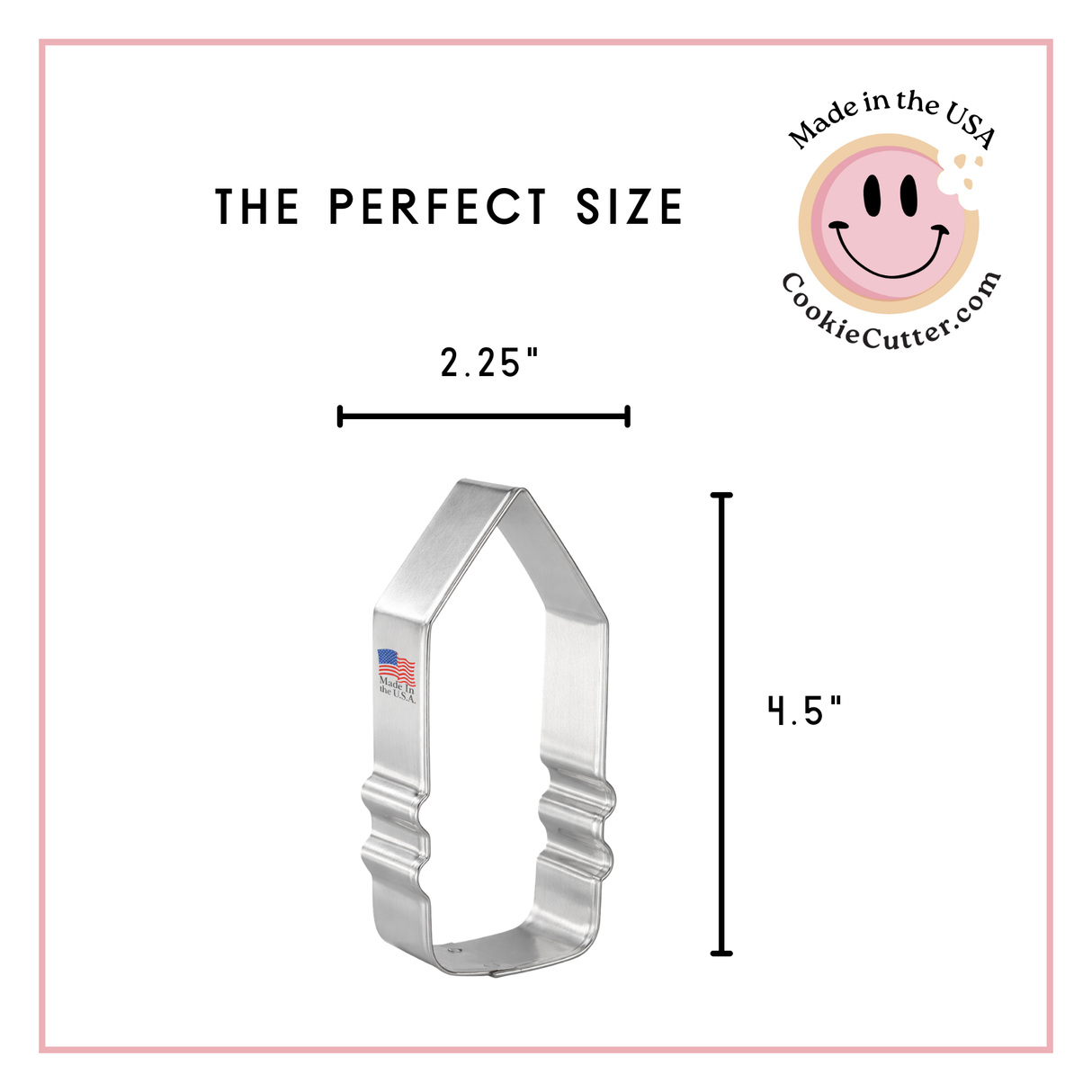 Chunky Pencil Cookie Cutter 4.5 in B1654