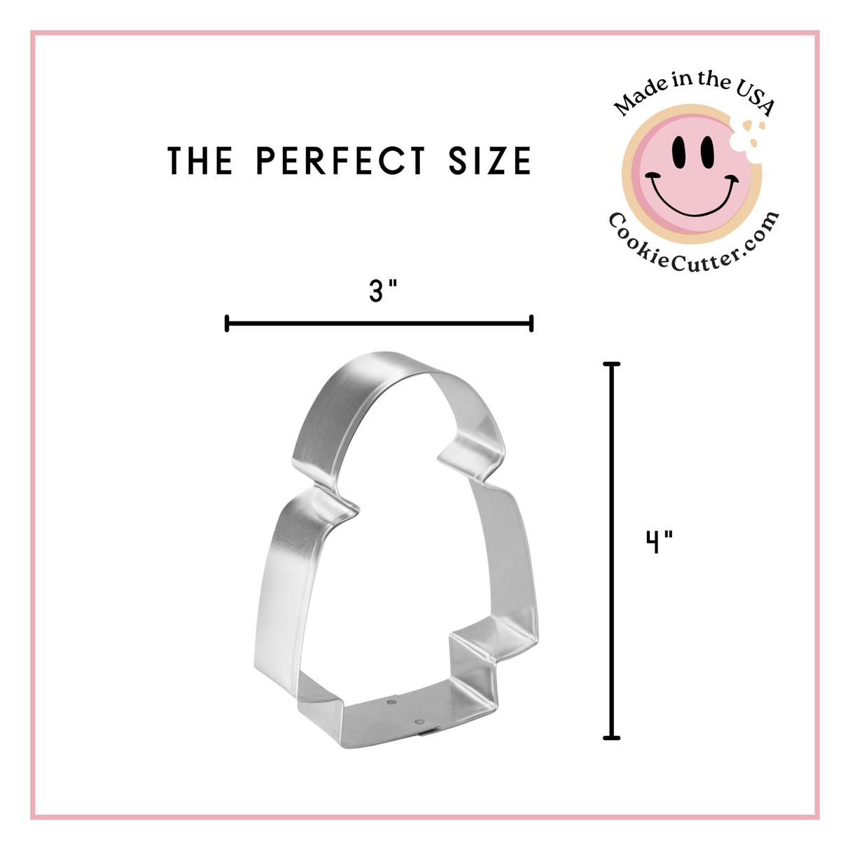 Raincoat Cookie Cutter 4 in B1682