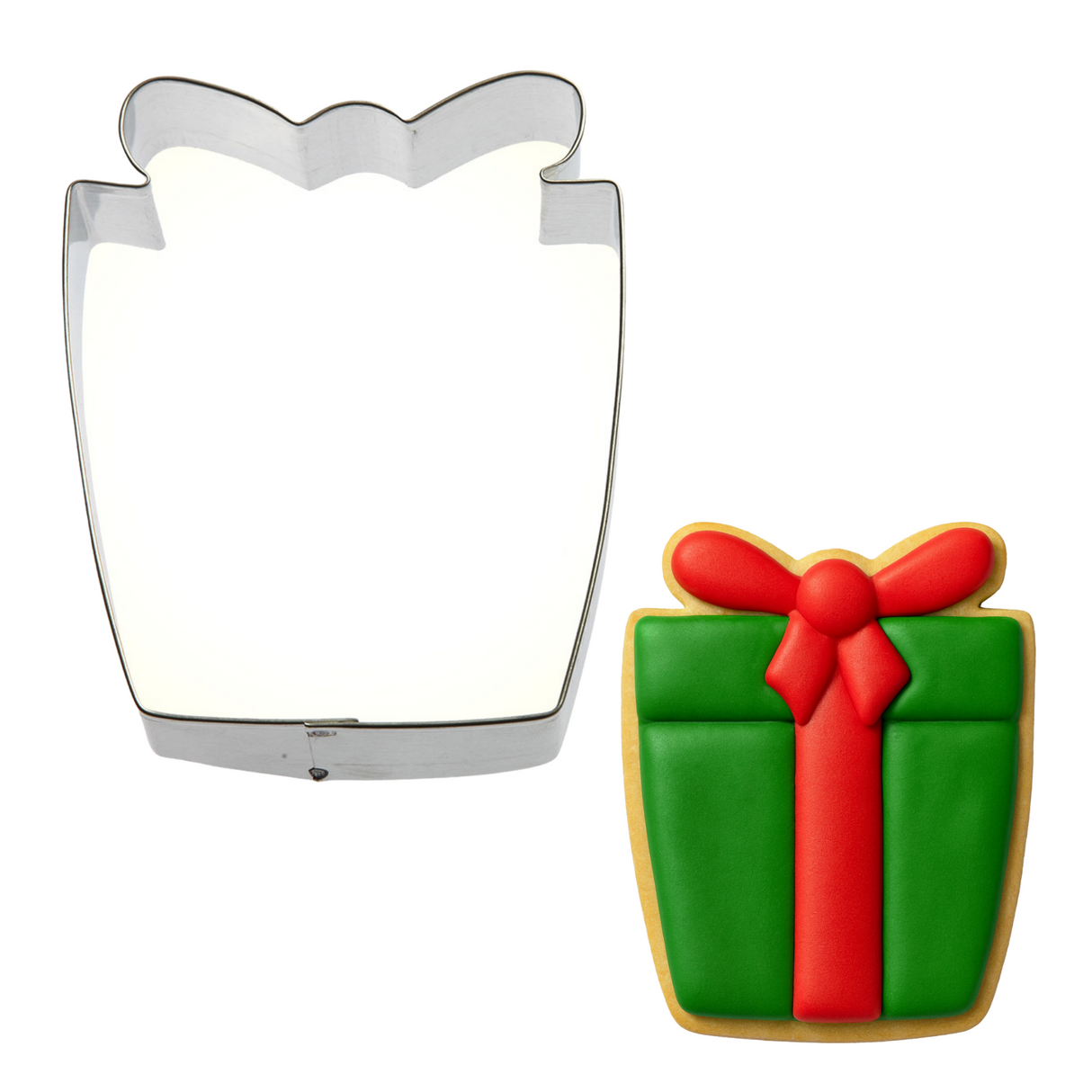 Gift Box Cookie Cutter 4.5 in B1710