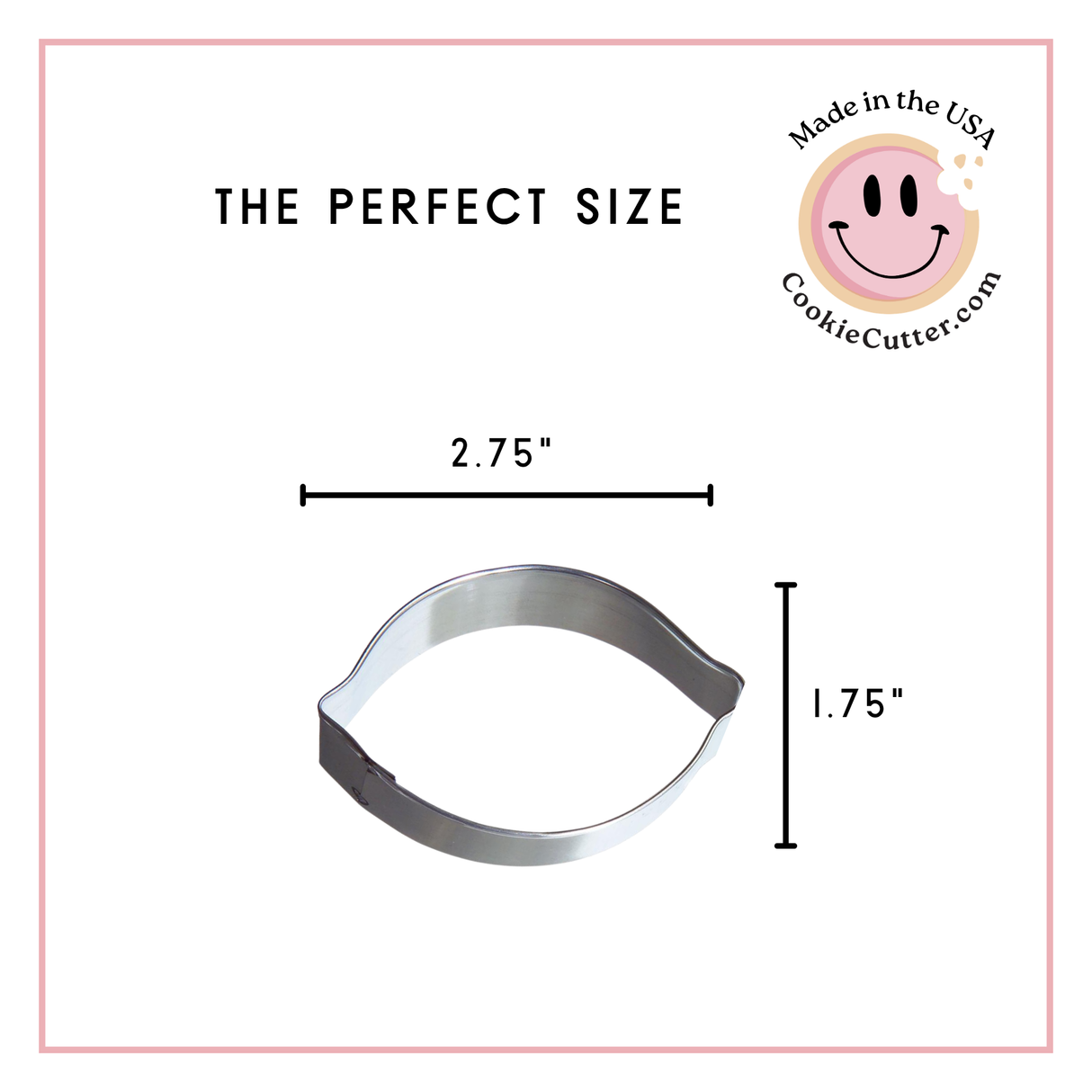 Lime Cookie Cutter 2.75 in B1738