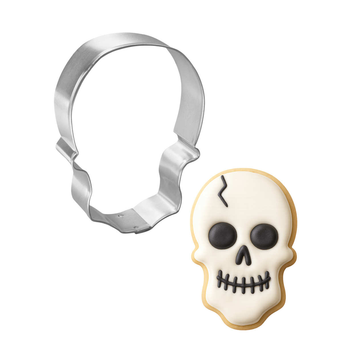 Trick Or Treat Cookie Cutter 6 Pc Set HS0432 - Foose Cookie Cutters - USA Tin Plate Steel