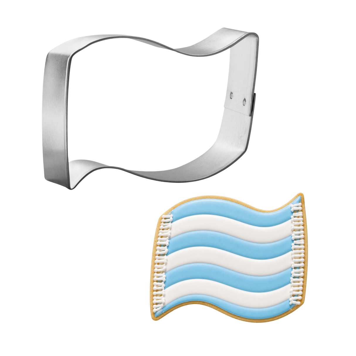 Beach Blanket Cookie Cutter 3 in B1745