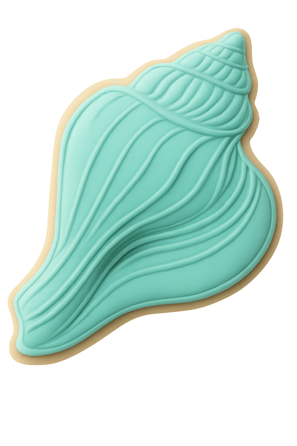 Conch Shell 4" Metal Cookie Cutter B1759