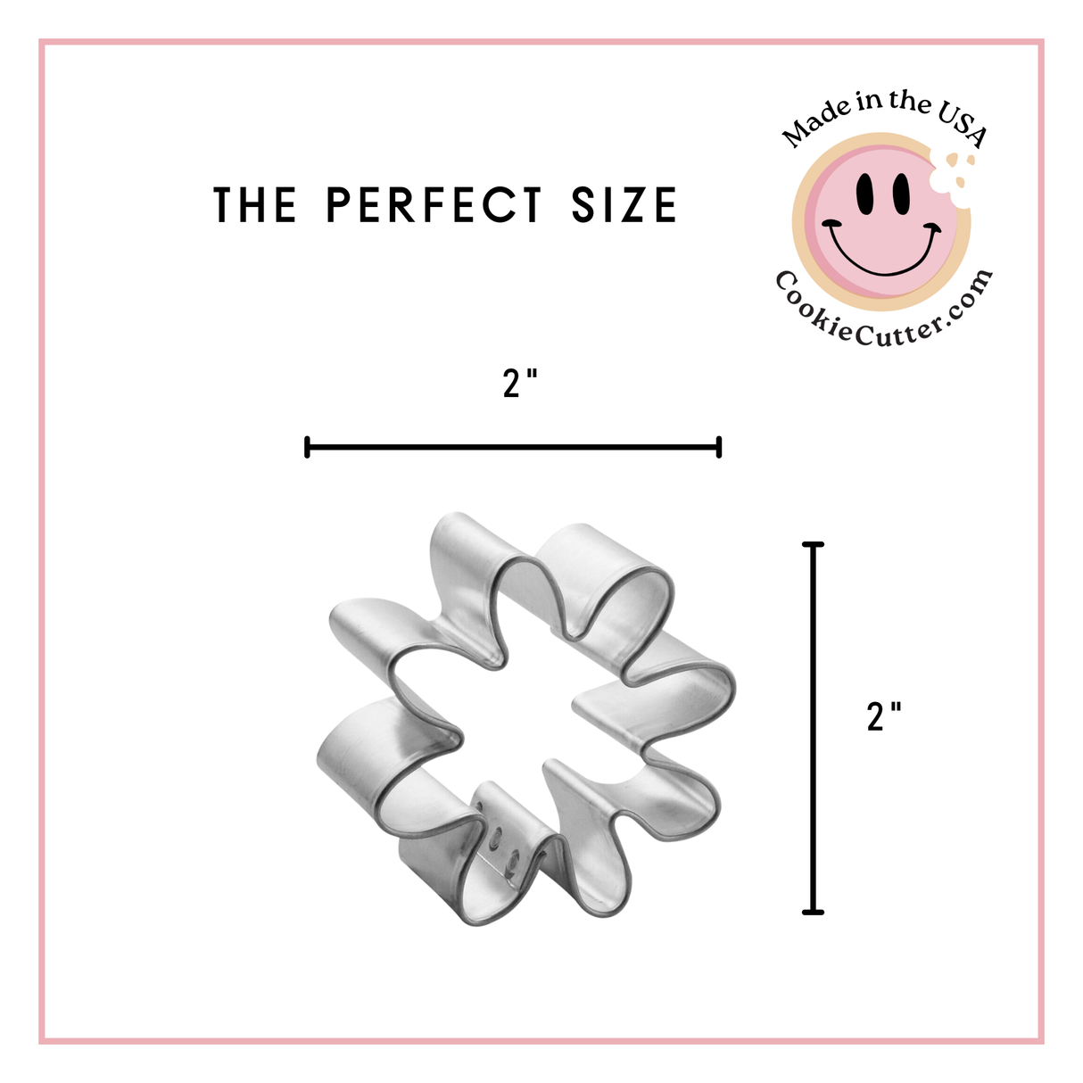 Daisy Cookie Cutter 2 in B20