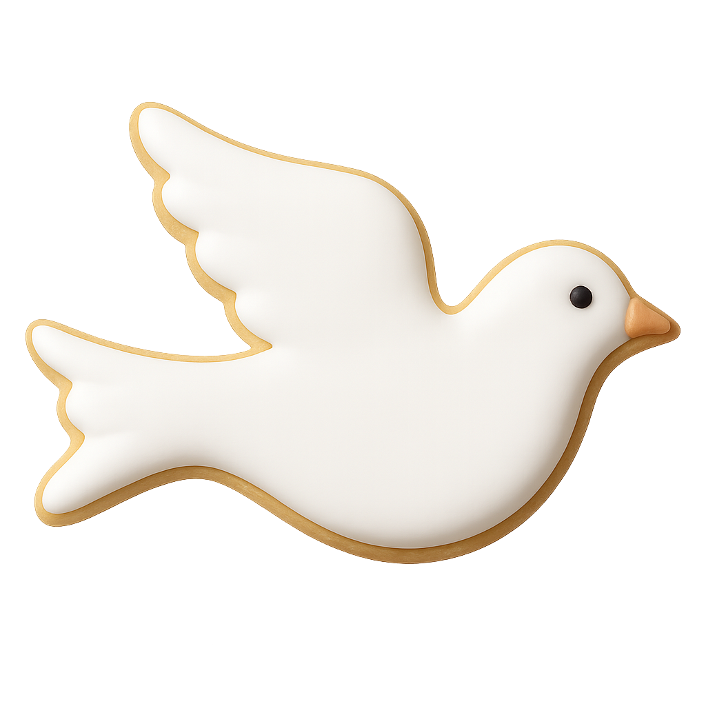 Flying Dove Cookie Cutter 4.25 in B984