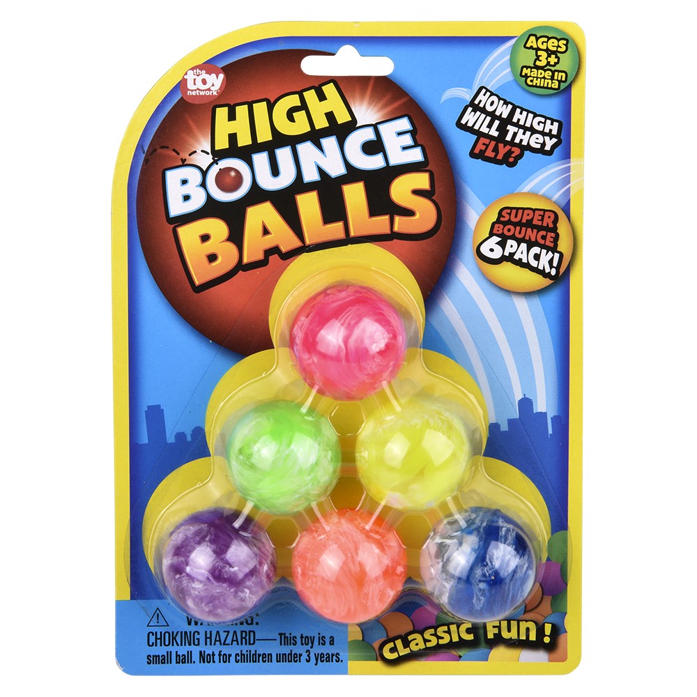 Marble Hi-Bounce Balls (1 DZ)