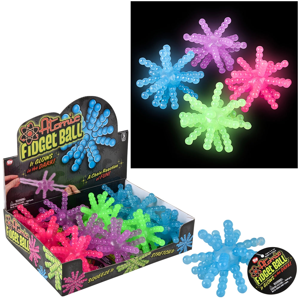 Glow In Dark Atomic Balls (12 Ct)