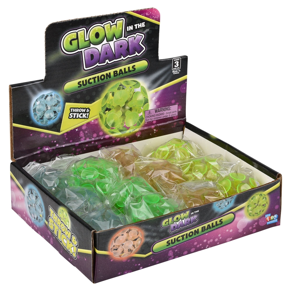 Glow In Dark Suction Balls (1 DZ)