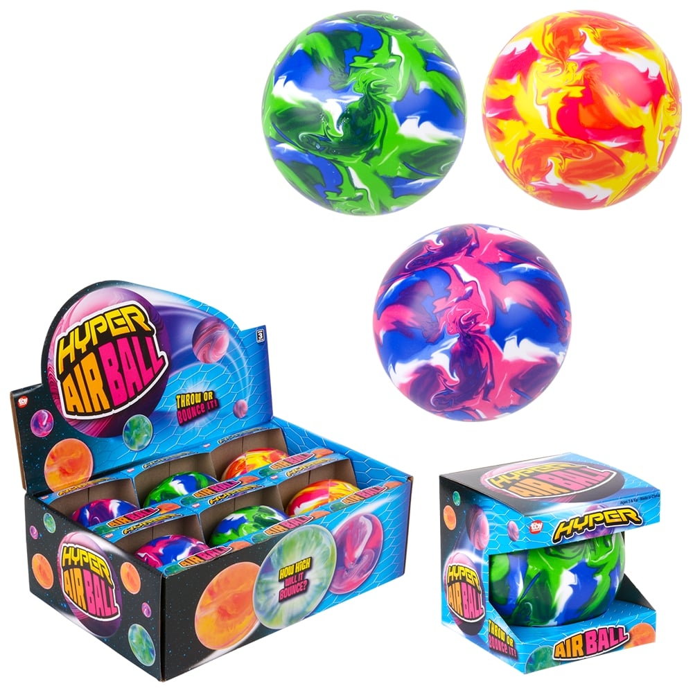 Bounce Ball Hyper Air 4" 6ct (1 DSP)