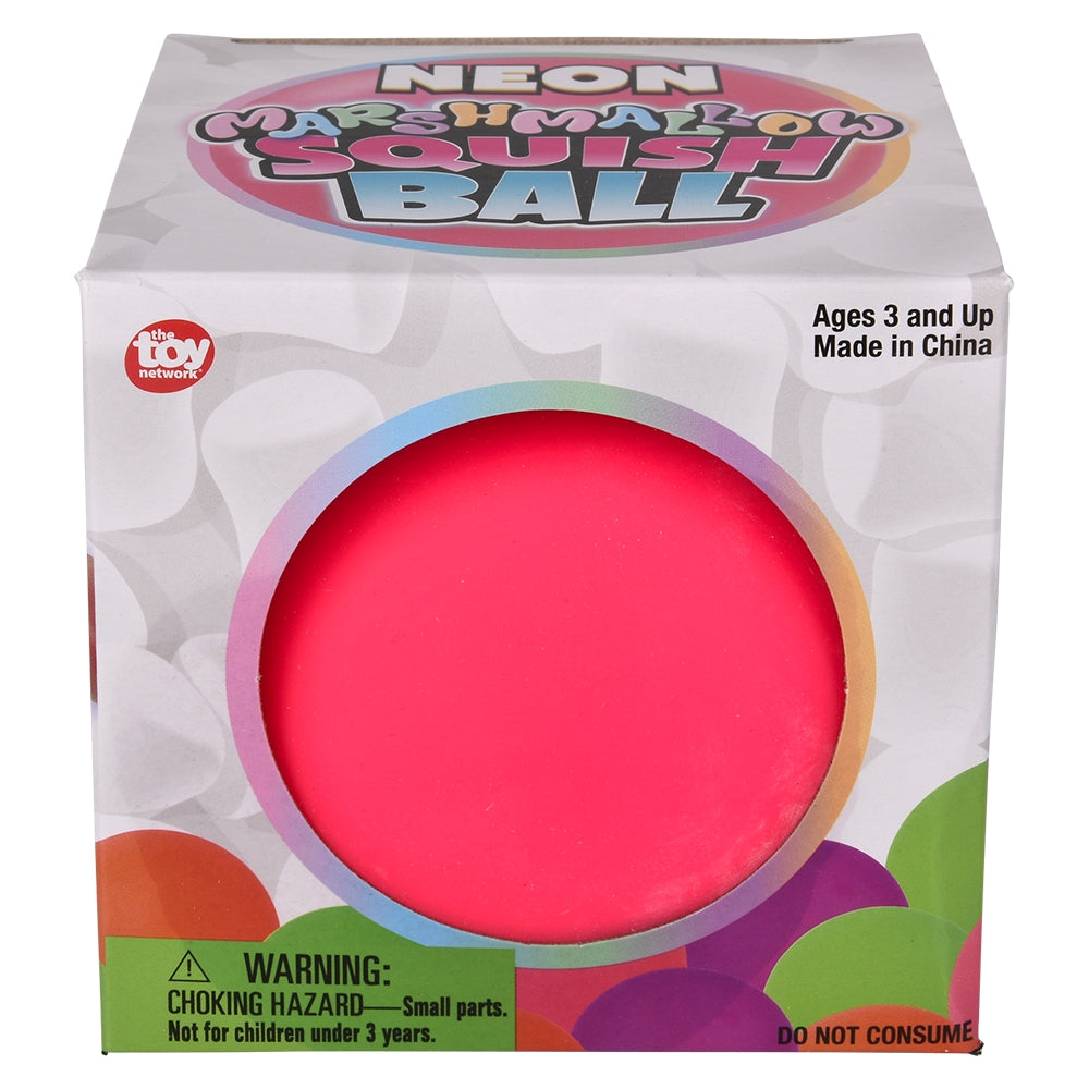 Neon Squishy Ball (6 Pc Display)