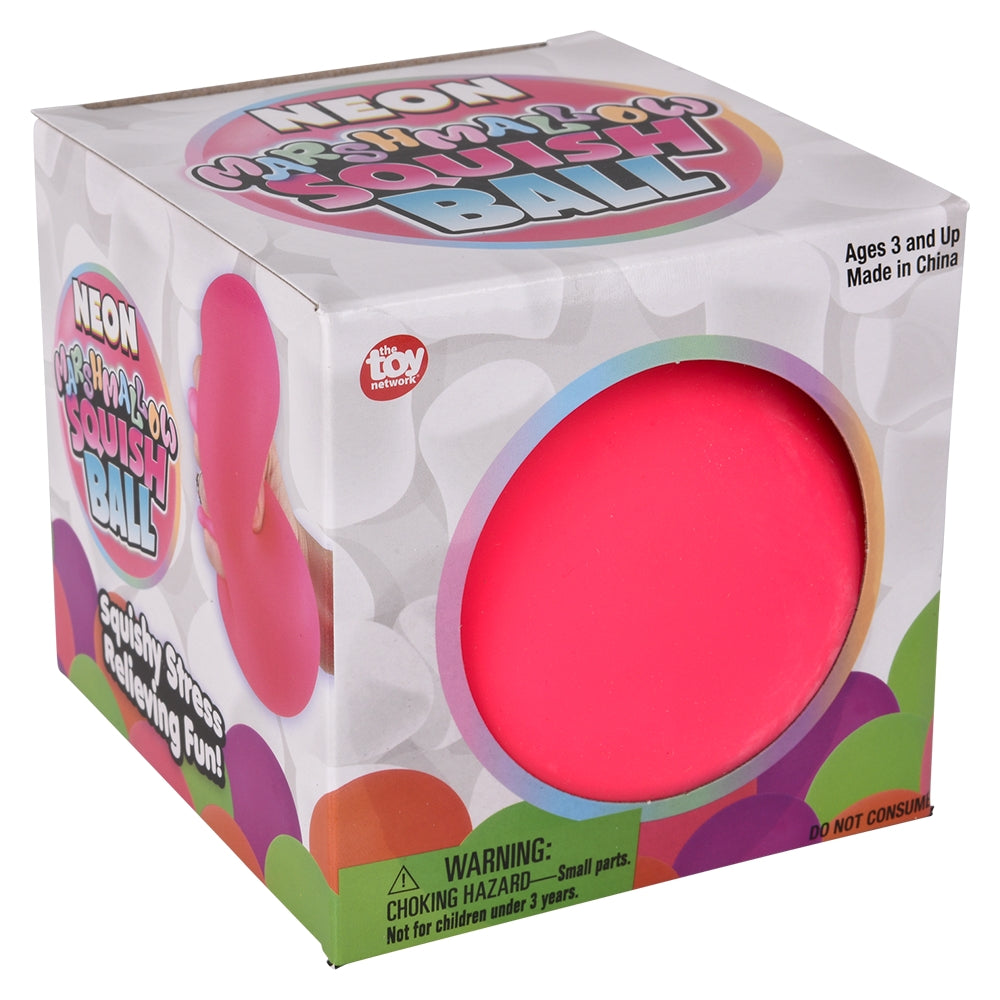 Neon Squishy Ball (6 Pc Display)