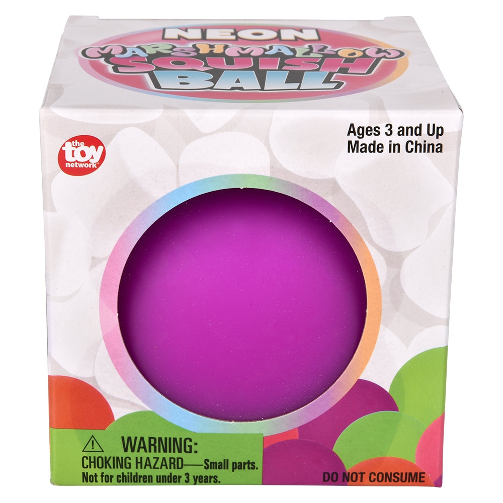 Neon Squishy Ball (12 Pc Display)