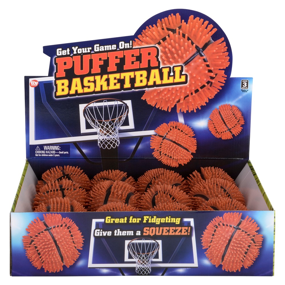 Puffer Basketball 5" (12 Pc Display)