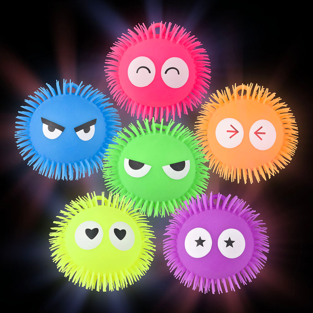 Light-Up Big Eyed Puffer Ball (1 DZ)