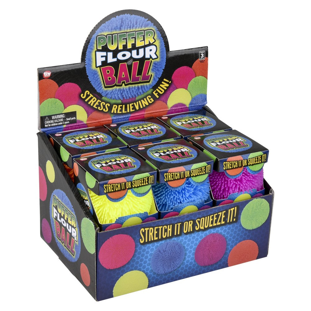 Marshmallow Puffer Ball (12 Pc Display)