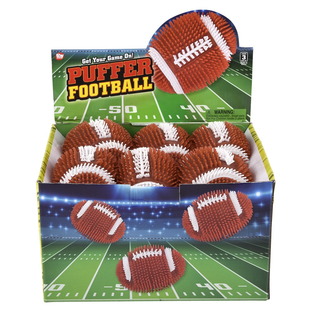Puffer Football 5" (12 Pc Display)
