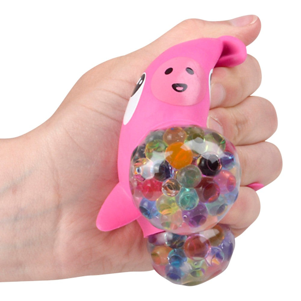 Squeezy Bead Animal Ball 3" (12 Pc Display)