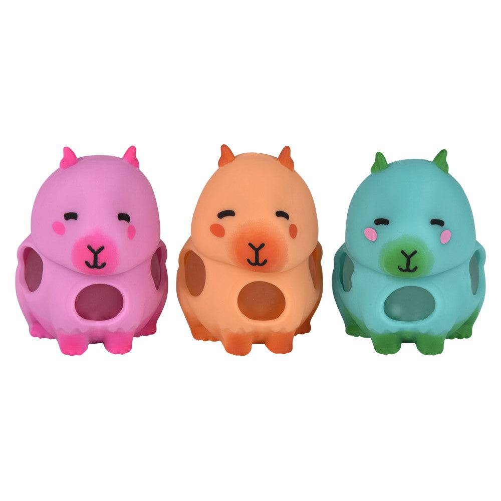 Capybara Squeezy Bead Ball (1 Dozen)