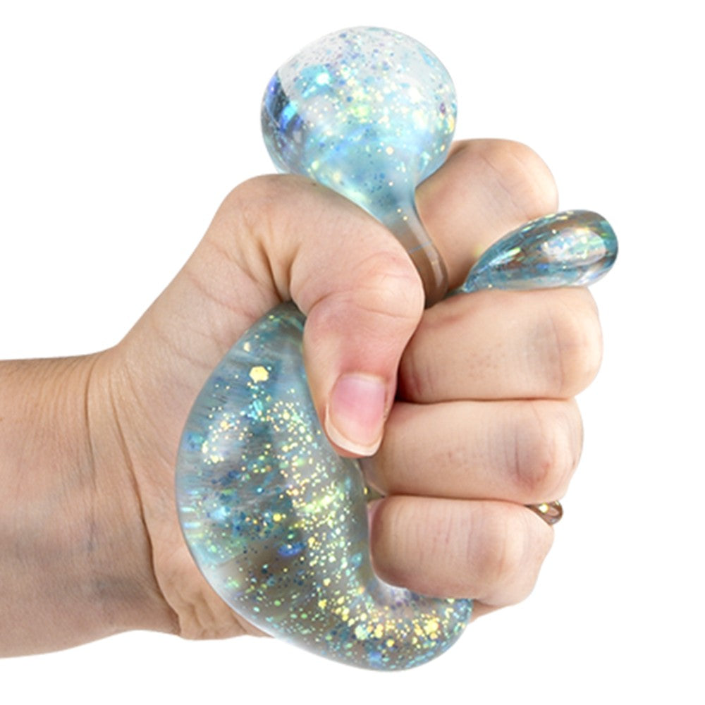 Glitter Sugar Ball Squeezy Toy (12 Pc Display)