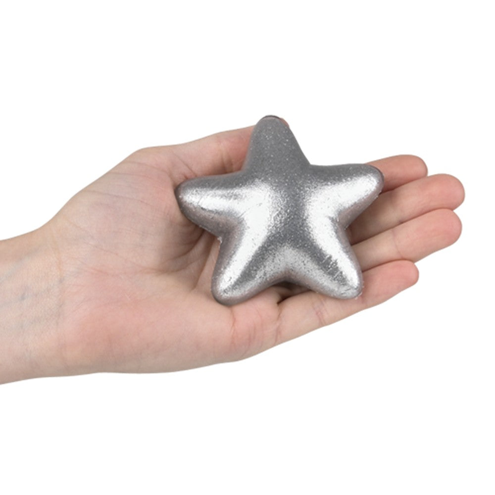 Squish Sticky Glitter Star 3" (1 DZC)