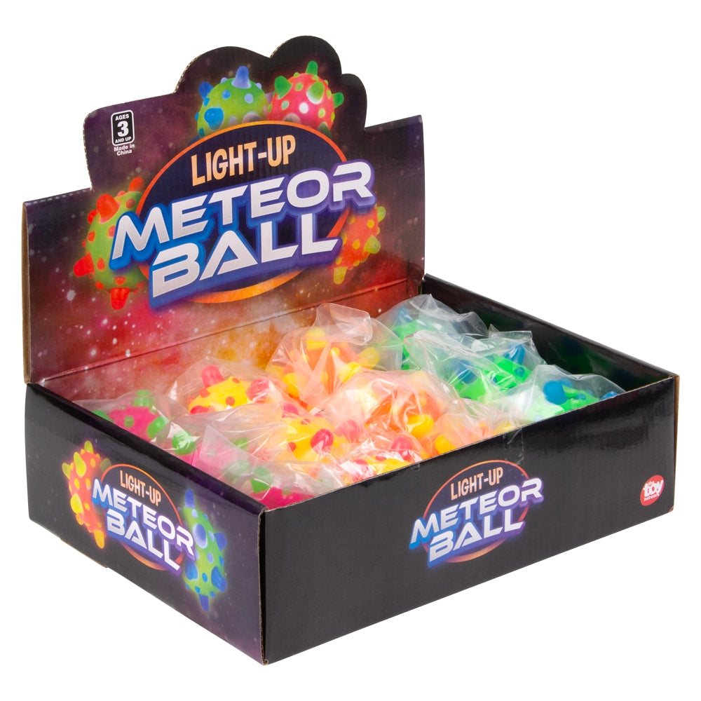 Light-Up Meteor Ball (12 Pc Display)