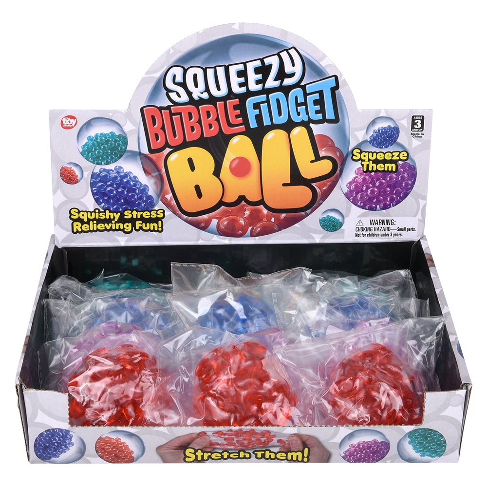 Bubble Fidget Ball 3" 12ct