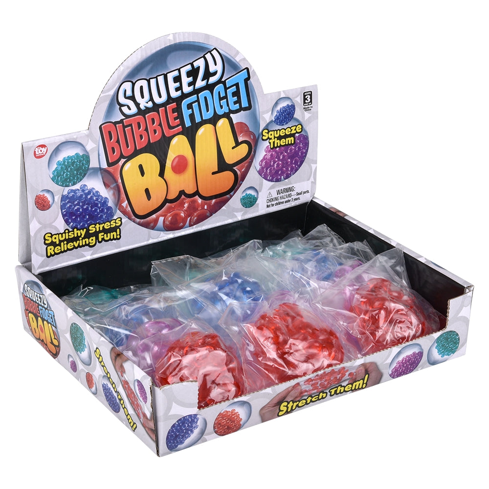 Bubble Fidget Ball 3" 12ct