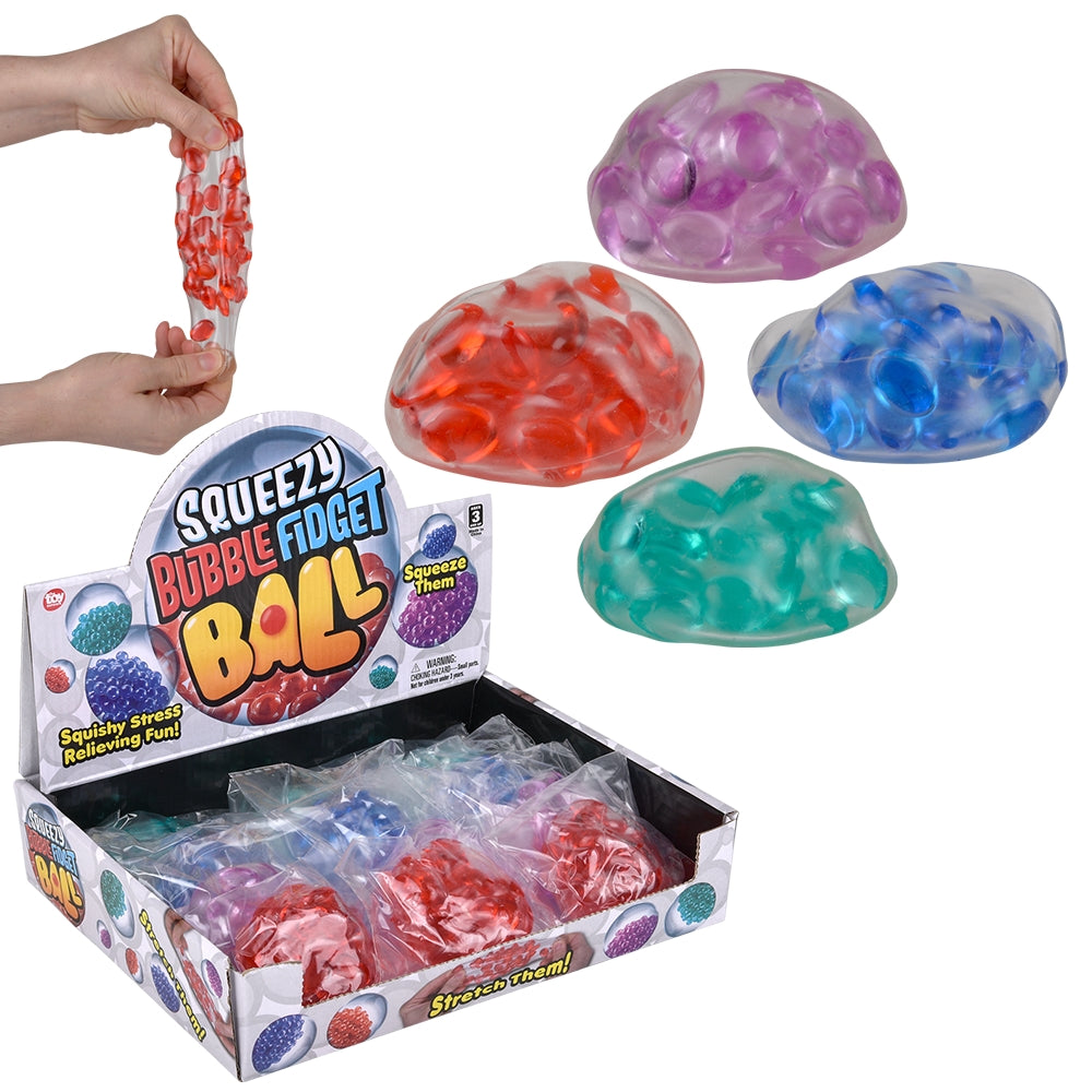 Bubble Fidget Ball 3" 12ct