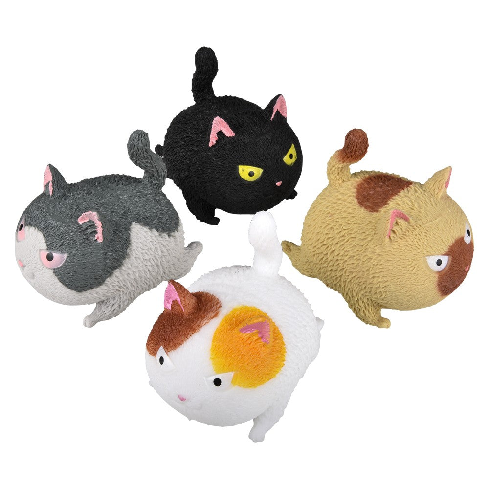Squish and Stretch Puffy Cat (1 DZ)