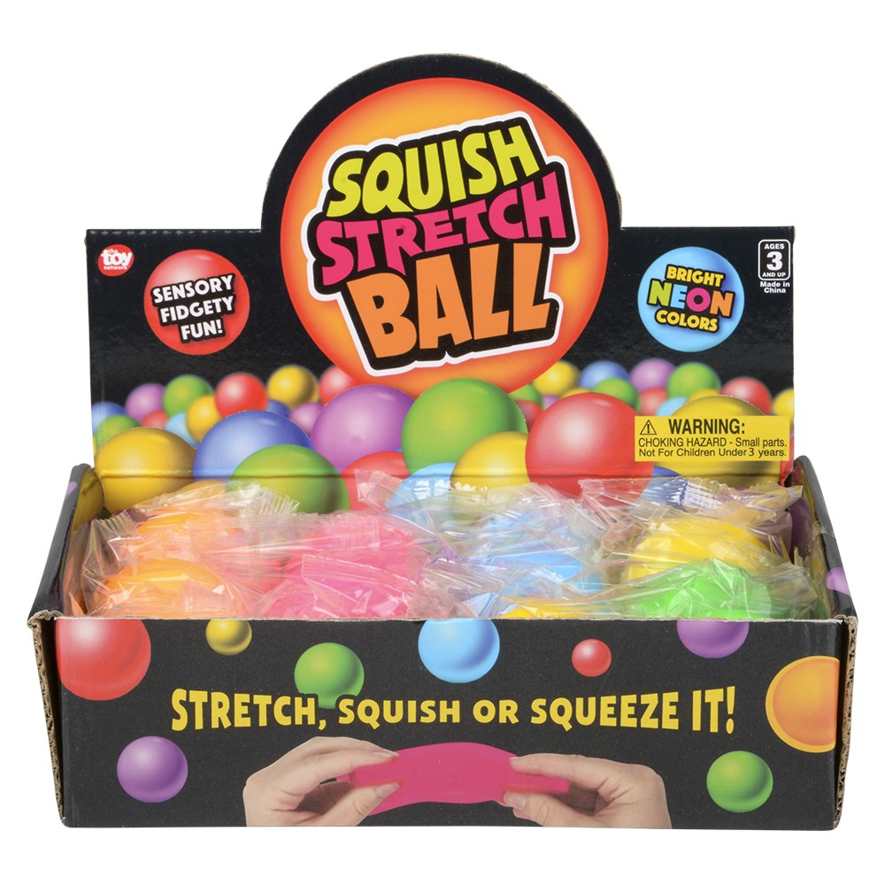 Mini Squish & Stretch Yummy Balls (12 PC Display)