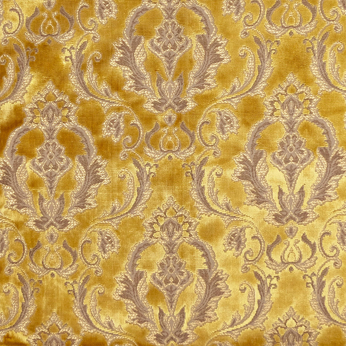 Beatrice Cut Velvet Damask Polyester Fabric - Royal, 55" Width (1 Yard)