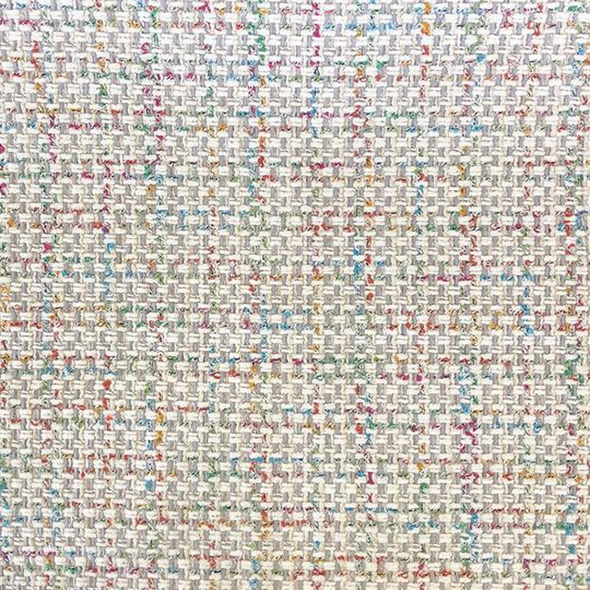 Bedford Multicolor Woven Linen Fabric - Multi Color Soft Linen Look Chenille, 55" Width (1 Yard)