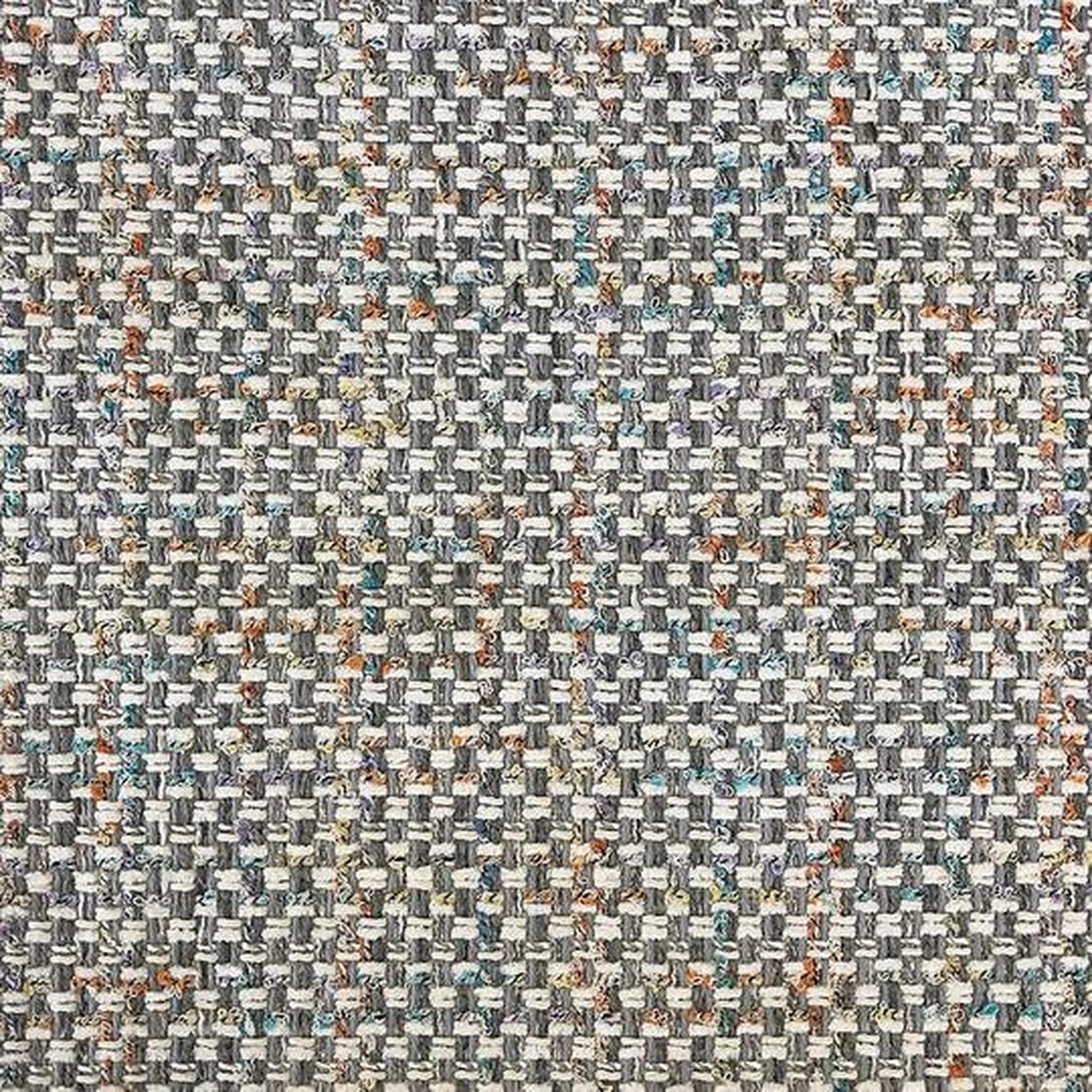 Bedford Multicolor Woven Linen Fabric - Multi Color Soft Linen Look Chenille, 55" Width (1 Yard)