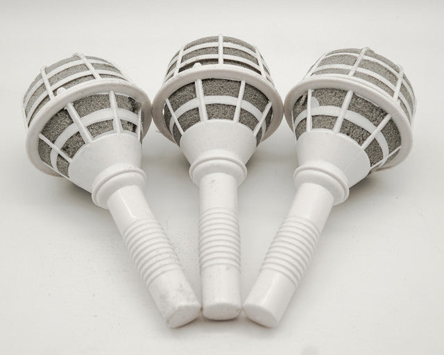 7" White Foam Bouquet Holder – Pack of 6