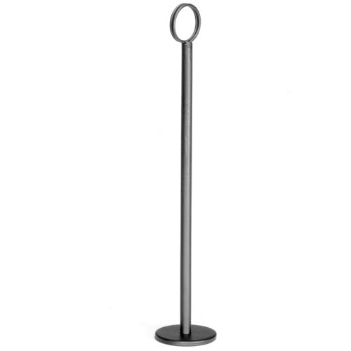 Number Stand, Black-Powder-Coated Metal, 8"