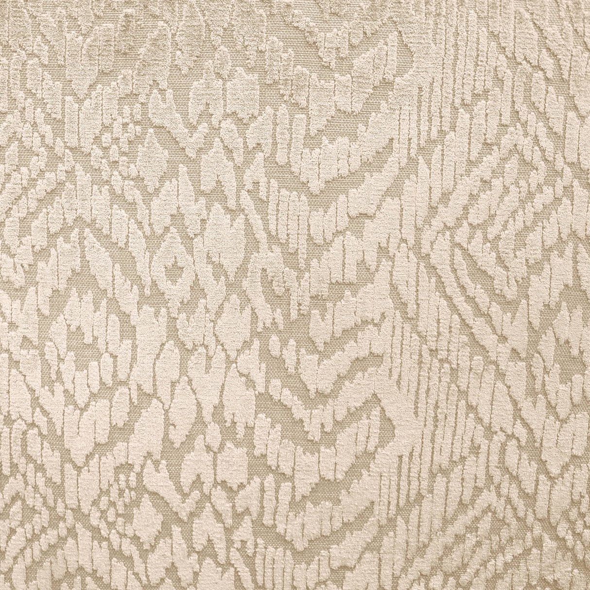 Blane Chenille Fabric - All Over Tribal Pattern, Linen Look, 56" Width (1 Yard)