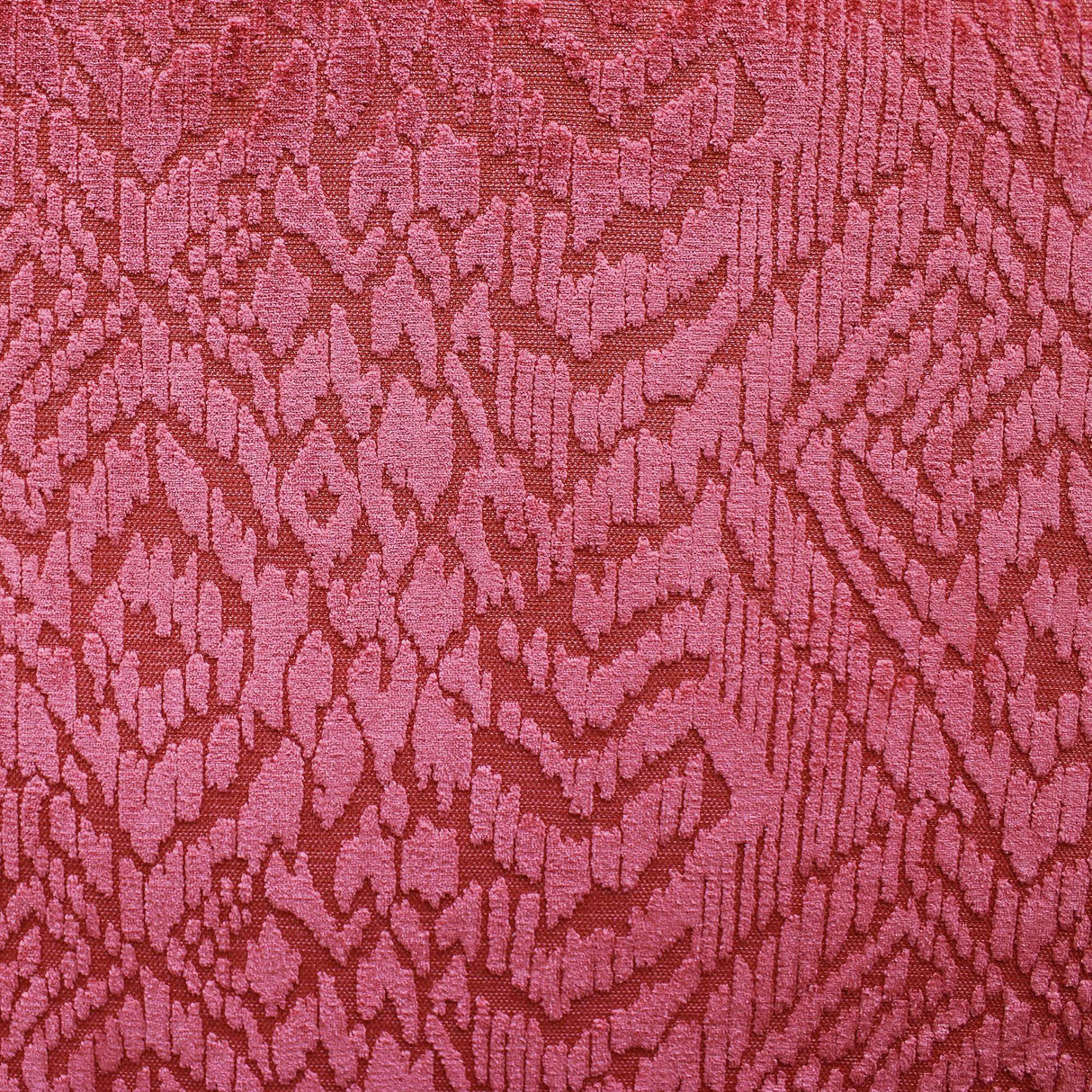 Blane Chenille Fabric - All Over Tribal Pattern, Linen Look, 56" Width (1 Yard)