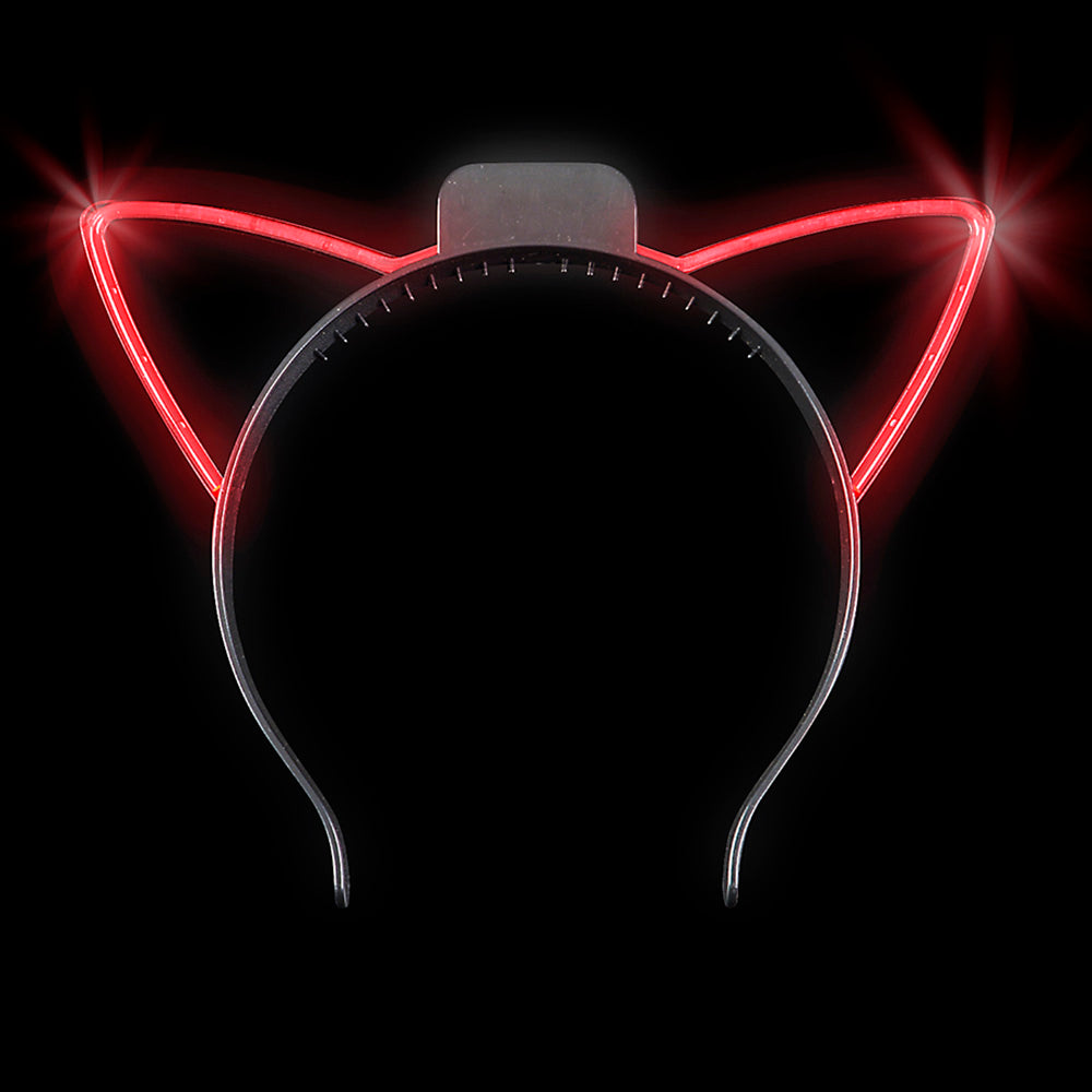 LED Cat Ear Headband (1 DZ)