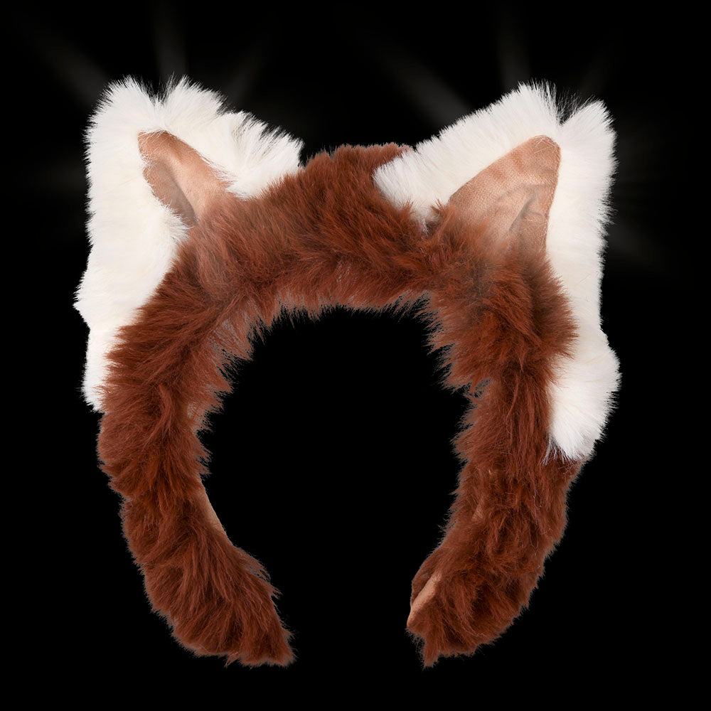 Light-Up Plush Red Panda Headband
