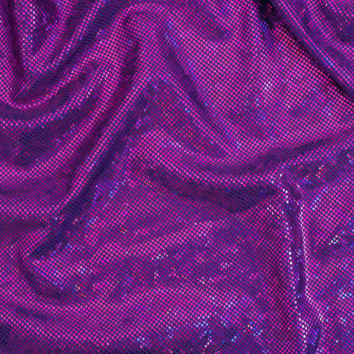 Nylon Spandex Shatter Glass Hologram Fabric 60"