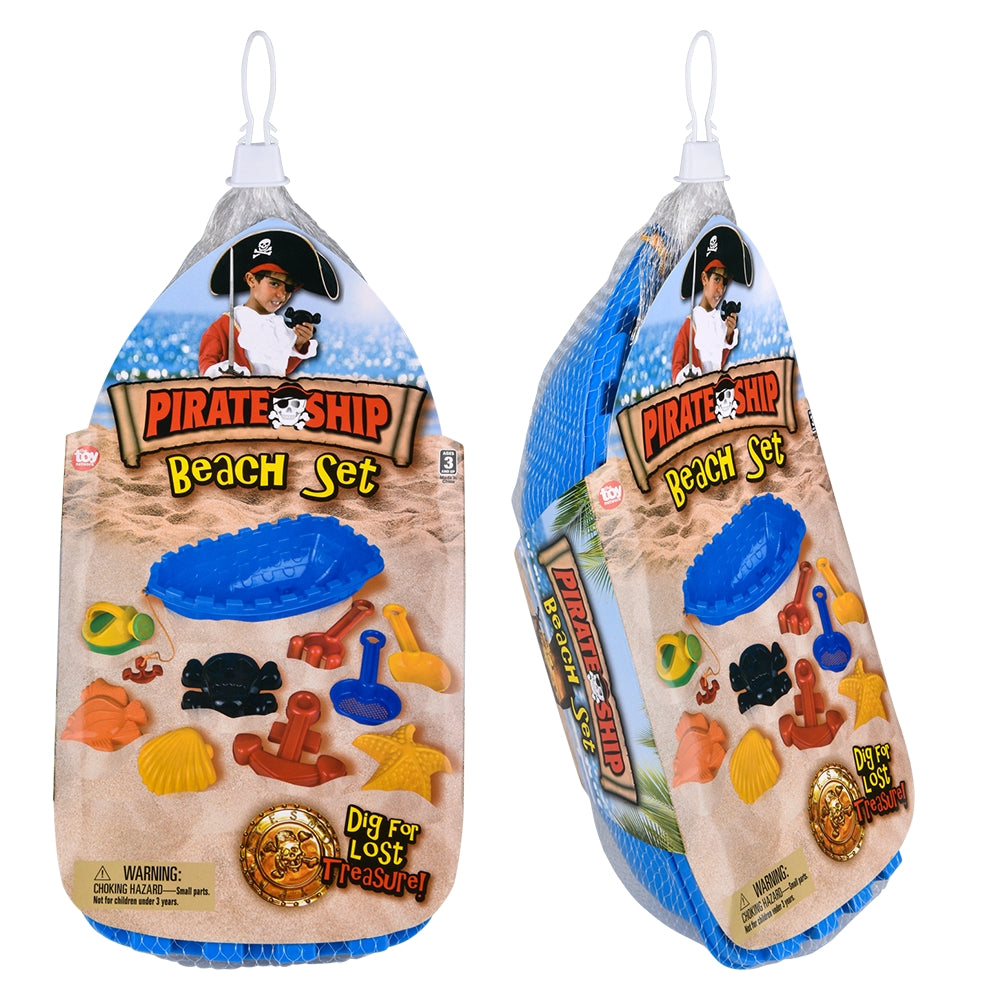 Pirate Ship Beach 10-Piece Set (1 Set)