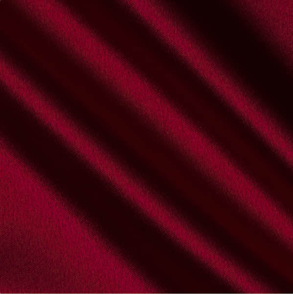 Burgundy Crepe Back Satin Fabric,