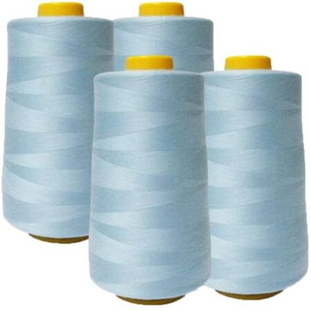1 Yard Bulk 4 Pack All Purpose Sewing Thread Cones for Machine Stitching standard spool size