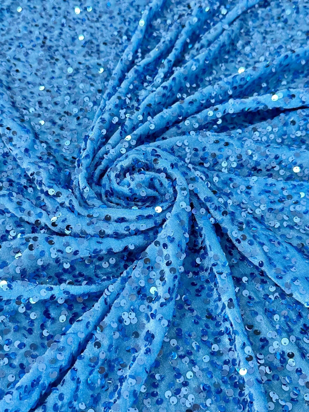 Stretch Sequin Velvet